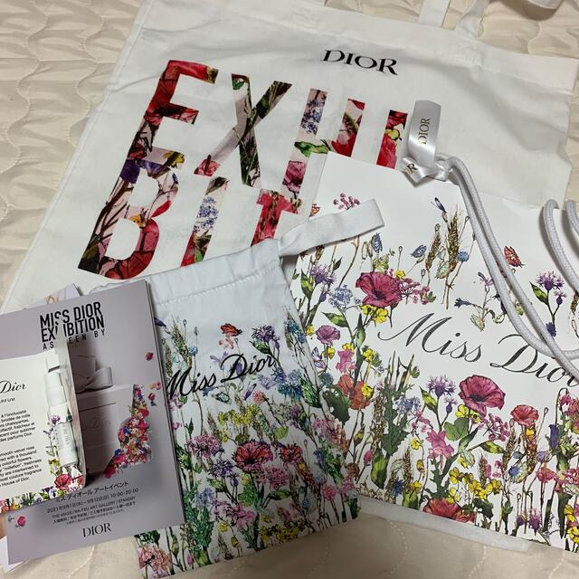 Dior(ディオール)のディオール　イベント　トート　サンプル　巾着 エンタメ/ホビーのコレクション(ノベルティグッズ)の商品写真