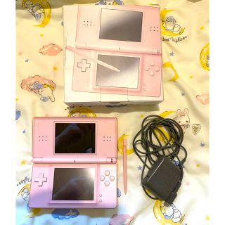 ニンテンドウ(任天堂)の【9/30迄、出品】動作確認済み✨DS Lite　ノーブルピンク(携帯用ゲーム機本体)