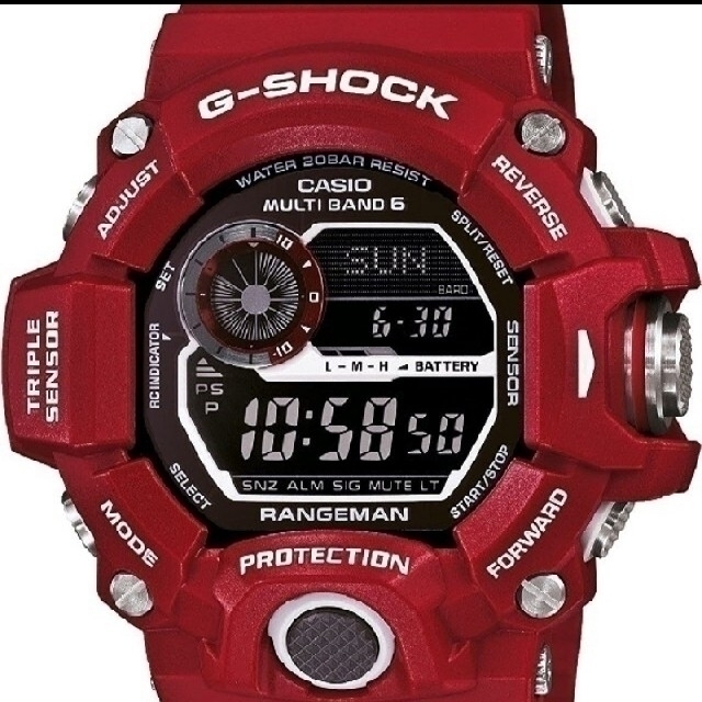 G-SHOCK(ジーショック)のスペア、リペアに!　レンジマンGW-9400RD-4ベゼルベルト メンズの時計(その他)の商品写真