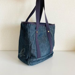 アニエスベー(agnes b.)のagnes b トートバッグ【デニム生地・A4サイズ入ります】(トートバッグ)