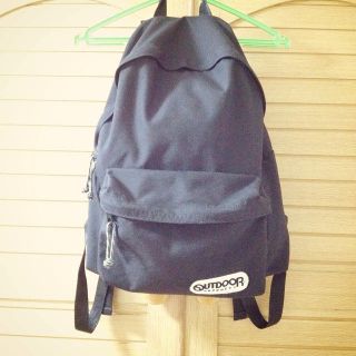 アウトドア(OUTDOOR)のOUTDOOR 黒リュック(リュック/バックパック)