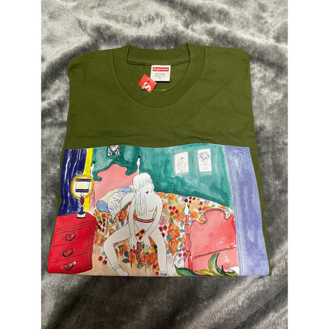 Supreme Bedroom Tee 18AW カーキ　S