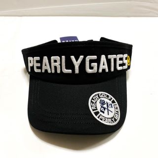 パーリーゲイツ(PEARLY GATES)のパーリーゲイツ サンバイザー PEARLY GATES ゴルフ フリー 未使用品(その他)