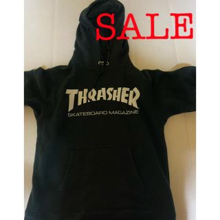 スラッシャー(THRASHER)のTHRASHER   パーカー　M  ブラック(パーカー)