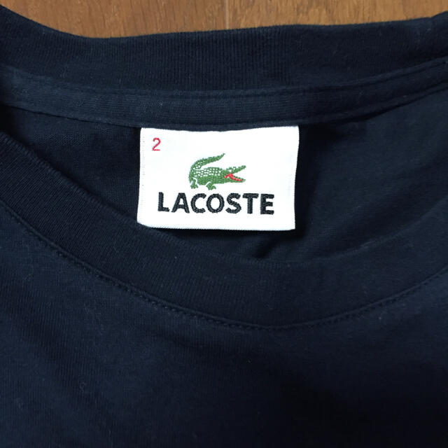 LACOSTE(ラコステ)のラコステ ネイビー メンズTシャツ メンズのトップス(Tシャツ/カットソー(半袖/袖なし))の商品写真