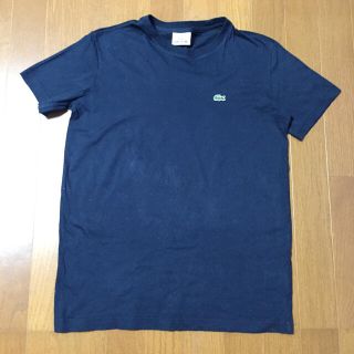 ラコステ(LACOSTE)のラコステ ネイビー メンズTシャツ(Tシャツ/カットソー(半袖/袖なし))