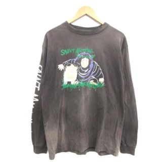 アザー(other)のセントマイケル 21AW LS TEE_SHEEP GORILLA Tシャツ M(Tシャツ/カットソー(七分/長袖))