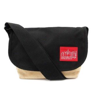 マンハッタンポーテージ(Manhattan Portage)のマンハッタンポーテージ ショルダーバッグ メッセンジャーバッグ 黒 ベージュ(ショルダーバッグ)