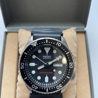 セイコー(SEIKO)のSEIKO ブラックボーイ　SKX007K　7S26-0020 交換用べルト付き(腕時計(アナログ))