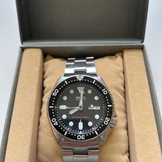 SEIKO ブラックボーイ　SKX007K　7S26-0020 交換用べルト付き