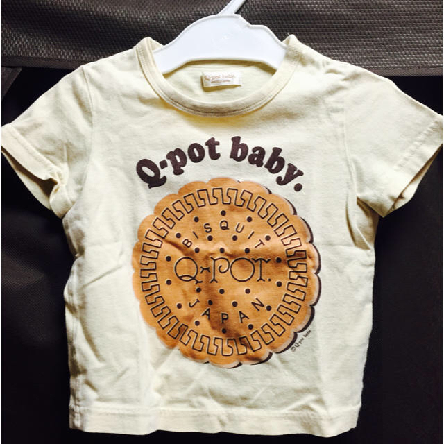 Q-pot.(キューポット)のQ-pot baby  Tシャツ キッズ/ベビー/マタニティのキッズ服女の子用(90cm~)(Tシャツ/カットソー)の商品写真