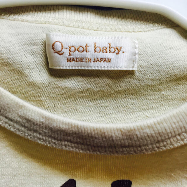 Q-pot.(キューポット)のQ-pot baby  Tシャツ キッズ/ベビー/マタニティのキッズ服女の子用(90cm~)(Tシャツ/カットソー)の商品写真