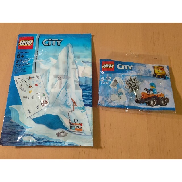 Lego - レゴ☆シティ 北極探検 ポリバッグ2種セット 未開封 新品