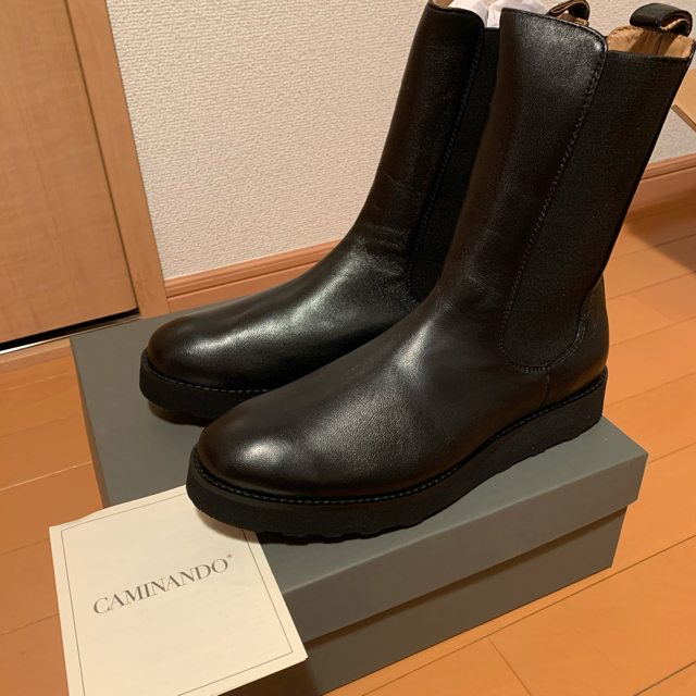 DEUXIEME CLASSE(ドゥーズィエムクラス)の【CAMINANDO/カミナンド】 BOOTS  サイズ39 レディースの靴/シューズ(ブーツ)の商品写真