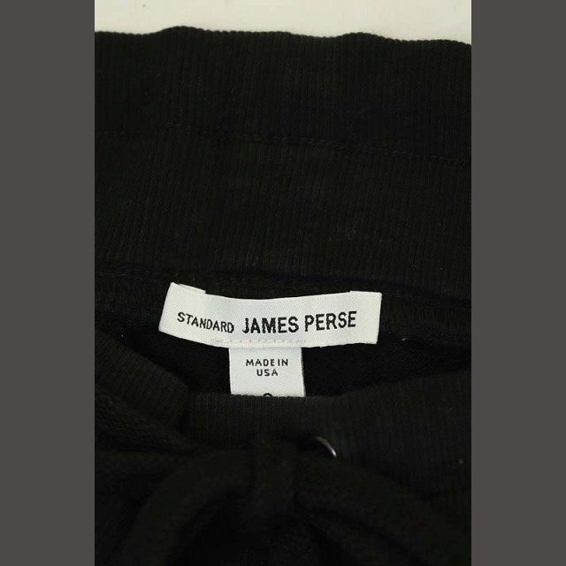 JAMES PERSE - ジェームスパース JAMES PERSE スウェットパンツ 0 黒 ...