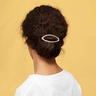 トゥモローランド(TOMORROWLAND)の【美品】clinq ヘアクリップ　ヘアアクセサリー　クリンク　シルバー(バレッタ/ヘアクリップ)