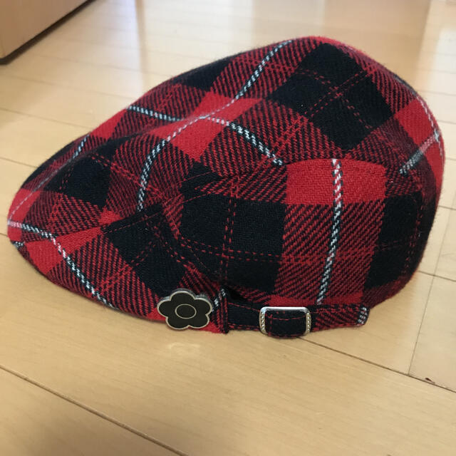マリークワント   チェック柄 ハンチング帽子 レディースの帽子(ハンチング/ベレー帽)の商品写真