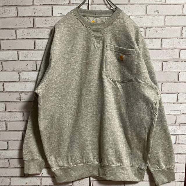 carhartt(カーハート)の90s カーハート  XL ポケット デッドストック ビッグシルエット ロゴタグ メンズのトップス(スウェット)の商品写真