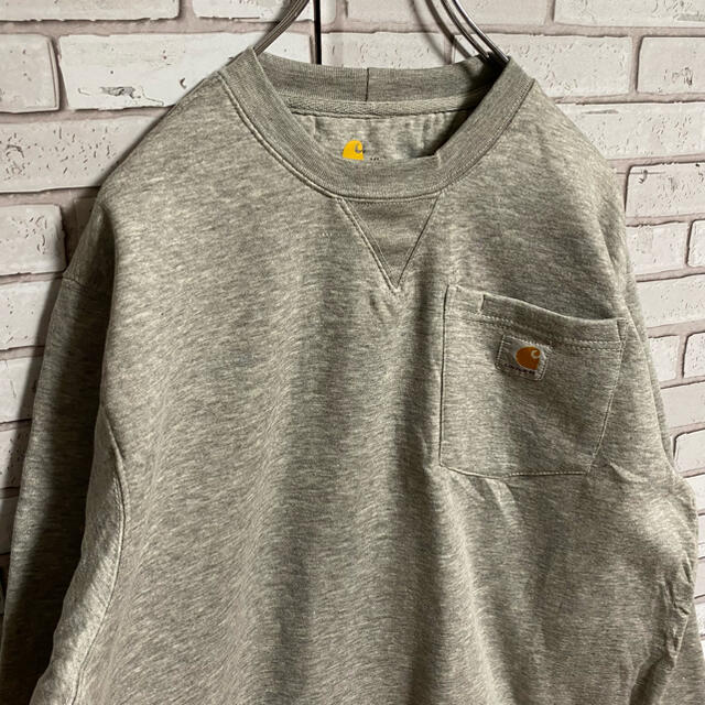 carhartt(カーハート)の90s カーハート  XL ポケット デッドストック ビッグシルエット ロゴタグ メンズのトップス(スウェット)の商品写真