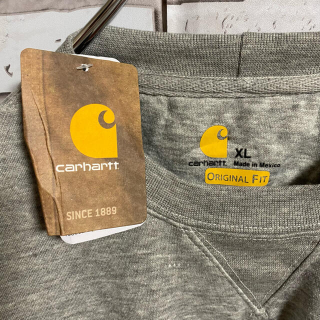 carhartt(カーハート)の90s カーハート  XL ポケット デッドストック ビッグシルエット ロゴタグ メンズのトップス(スウェット)の商品写真