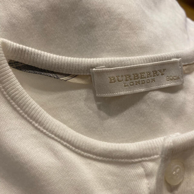 BURBERRY(バーバリー)の美品◇バーバリーロンパース80cm キッズ/ベビー/マタニティのベビー服(~85cm)(ロンパース)の商品写真