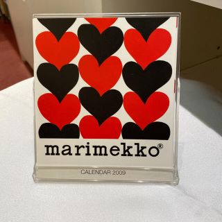 マリメッコ(marimekko)のマリメッコ  卓上カレンダー　2009(カレンダー/スケジュール)