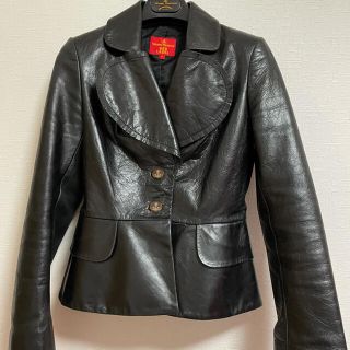 ヴィヴィアン(Vivienne Westwood) ライダースジャケット(レディース)の ヴィヴィアン(Vivienne Westwood) ライダースジャケット(レディース)の