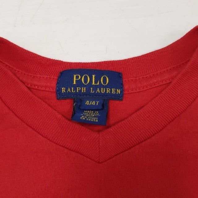 POLO RALPH LAUREN(ポロラルフローレン)のPOLO ポロ ラルフローレン Tシャツ 110cm 4T キッズ/ベビー/マタニティのキッズ服男の子用(90cm~)(Tシャツ/カットソー)の商品写真