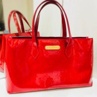 ルイヴィトン(LOUIS VUITTON)の正規品　ルイヴィトン ヴェルニ ウィルシャーPM ハンドバッグ(ハンドバッグ)