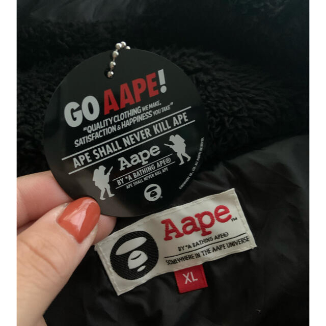 A BATHING APE(アベイシングエイプ)のAAPE BY A BATHING APE アウター XLサイズ メンズのジャケット/アウター(ダウンジャケット)の商品写真