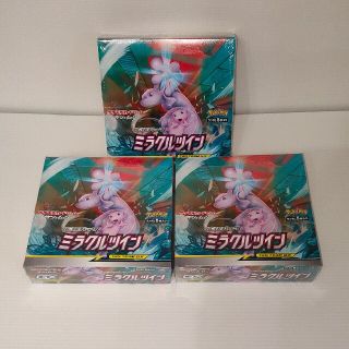 ポケモン(ポケモン)の【未開封】ポケモンカードゲーム　ミラクルツイン　シュリンク付(Box/デッキ/パック)