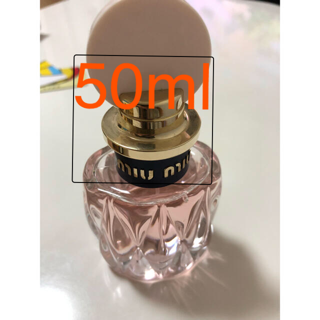 値下げ中！MIUMIU 香水　ローロゼオードトワレ 50ml ほぼ未使用