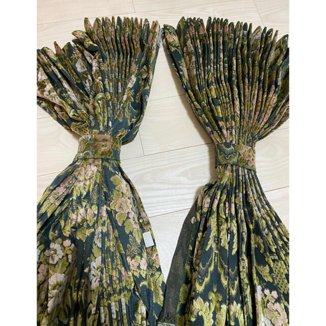 金華山 花かごグリーン 仮眠カーテン トラック・バス用品 金華山 花かごグリーン 仮眠カーテン トラック・バス用品