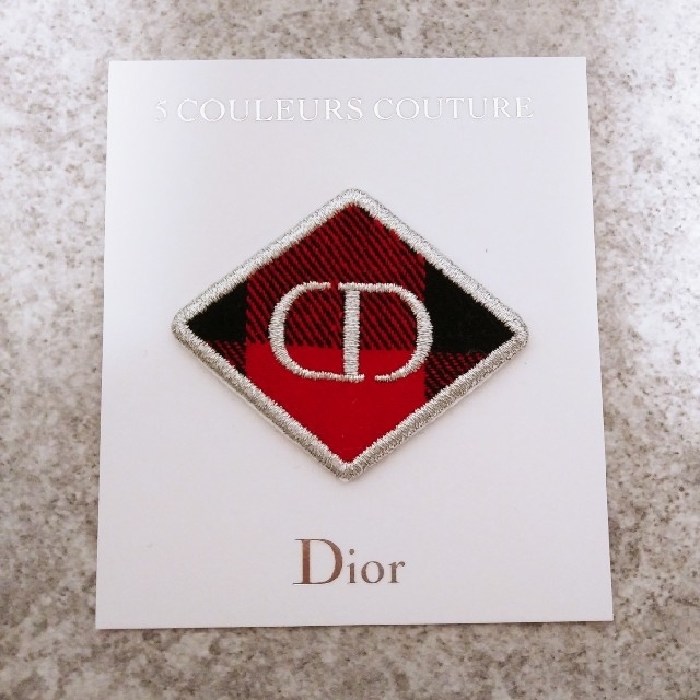 Dior(ディオール)のDior✨ノベルティワッペン【未使用】 レディースのファッション小物(その他)の商品写真