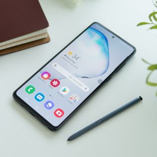 サムスン(SAMSUNG)のGalaxy Note 10 Lite (Black)美品(スマートフォン本体)