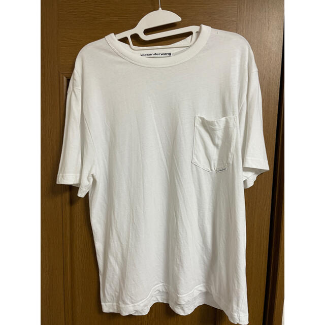 Alexander Wang(アレキサンダーワン)のAlexanderwang ハイツイストポケットTシャツ　L メンズのトップス(Tシャツ/カットソー(半袖/袖なし))の商品写真