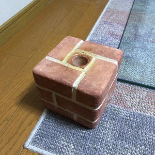 ニトリ(ニトリ)のブロック　インテリア　雑貨　アート　芸術品　レンガ　煉瓦　置物　置き物　飾り(その他)