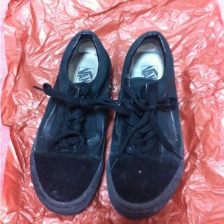 ヴァンズ(VANS)のVans☆黒スニーカー(スニーカー)