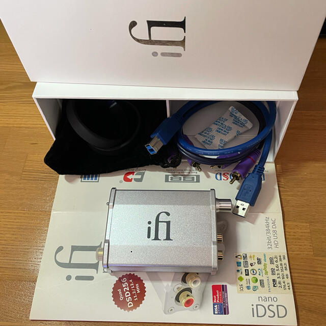 ifi audio nano idsd ポータブルアンプ スマホ/家電/カメラのオーディオ機器(その他)の商品写真