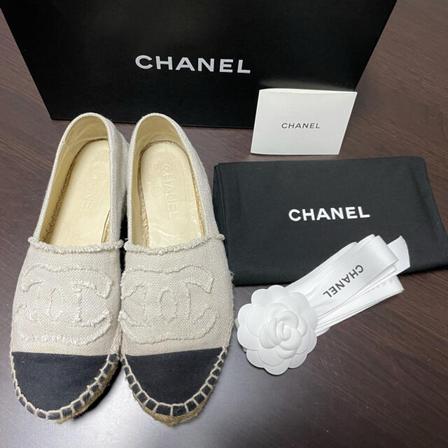 CHANEL エスパドリーユ　サイズ37