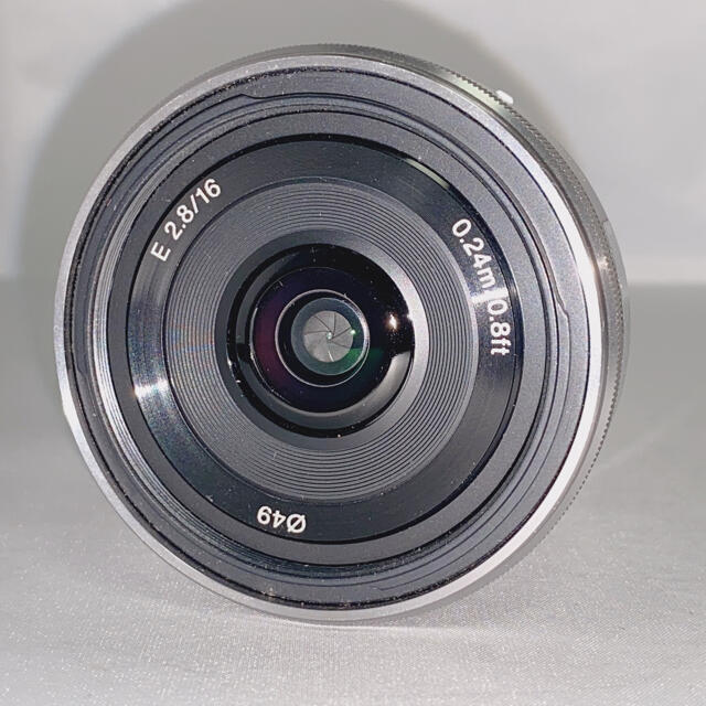 SONY 16mm f2.8 単焦点 パンケーキレンズ