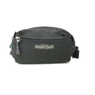 モンベル(mont bell)のモンベル ウエストポーチ - 黒 ナイロン(ボディバッグ/ウエストポーチ)