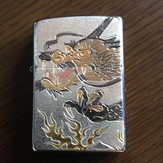 ジッポー(ZIPPO)のZIPPO(ジッポー) オイルライター 電鋳板 ドラゴン2(タバコグッズ)