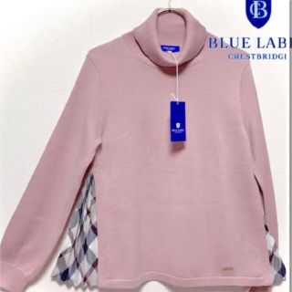 バーバリーブルーレーベル(BURBERRY BLUE LABEL)のnyaaa様専用 新品タグ付き ブルーレーベル クレストブリッジ ニット(ニット/セーター)