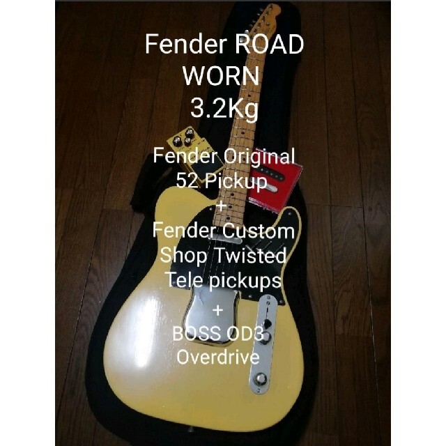 Fender(フェンダー)の【3.2Kg】Fender ROAD WORN Telecaster 楽器のギター(エレキギター)の商品写真