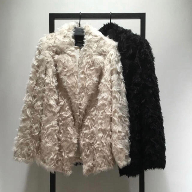 theory - Theory 18aw フェイクファーコートの通販 by yu♡'s shop