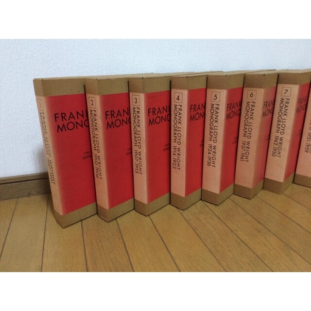 FRANK LLOYD WRIGHIT 全集 12巻セット1/4 エンタメ/ホビーの本(アート/エンタメ)の商品写真