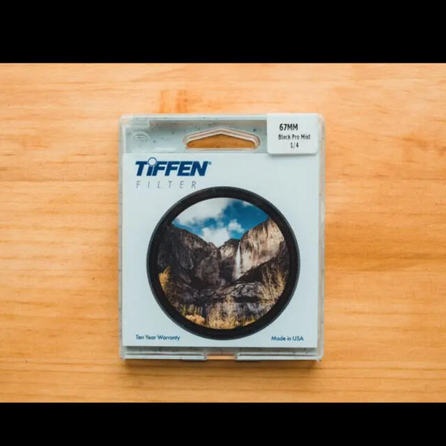 美品】Tiffen 67mm Black Pro-mist 1/4 フィルター 美品】Tiffen 67mm Black Pro-mist 1/4 フィルター