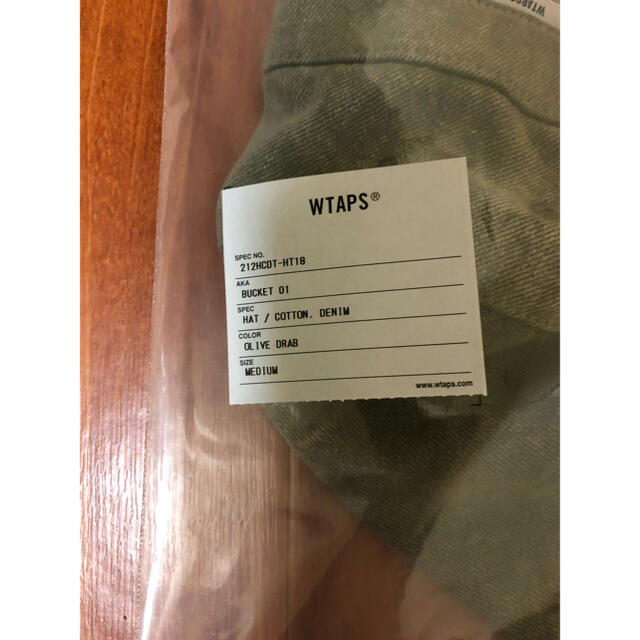 wtaps BUCKET 01 / HAT / COTTON. DENIM 3