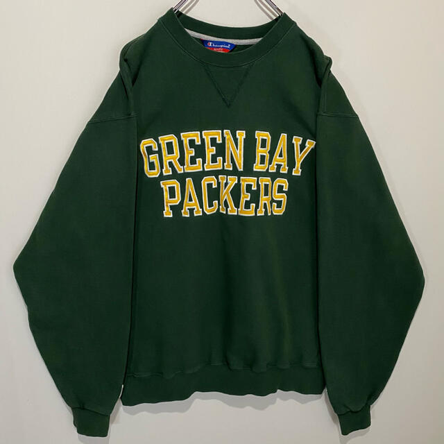 Champion(チャンピオン)のグリーンベイ　パッカーズ　スウェット　Green Bay Packers メンズのトップス(スウェット)の商品写真